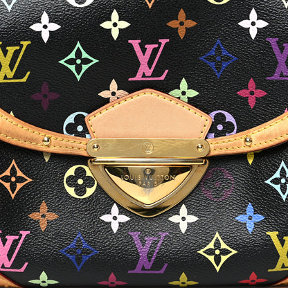 Louis Vuitton Monogram Multicolor Beverly MM Black 7 of 9