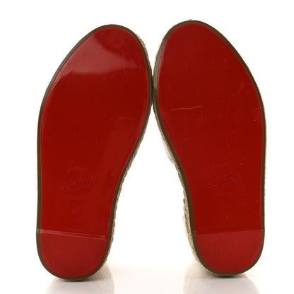 Christian Louboutin Calfskin Ariella Zeppa 130 Espadrille Sandals 37 Cuoio 5 of 8