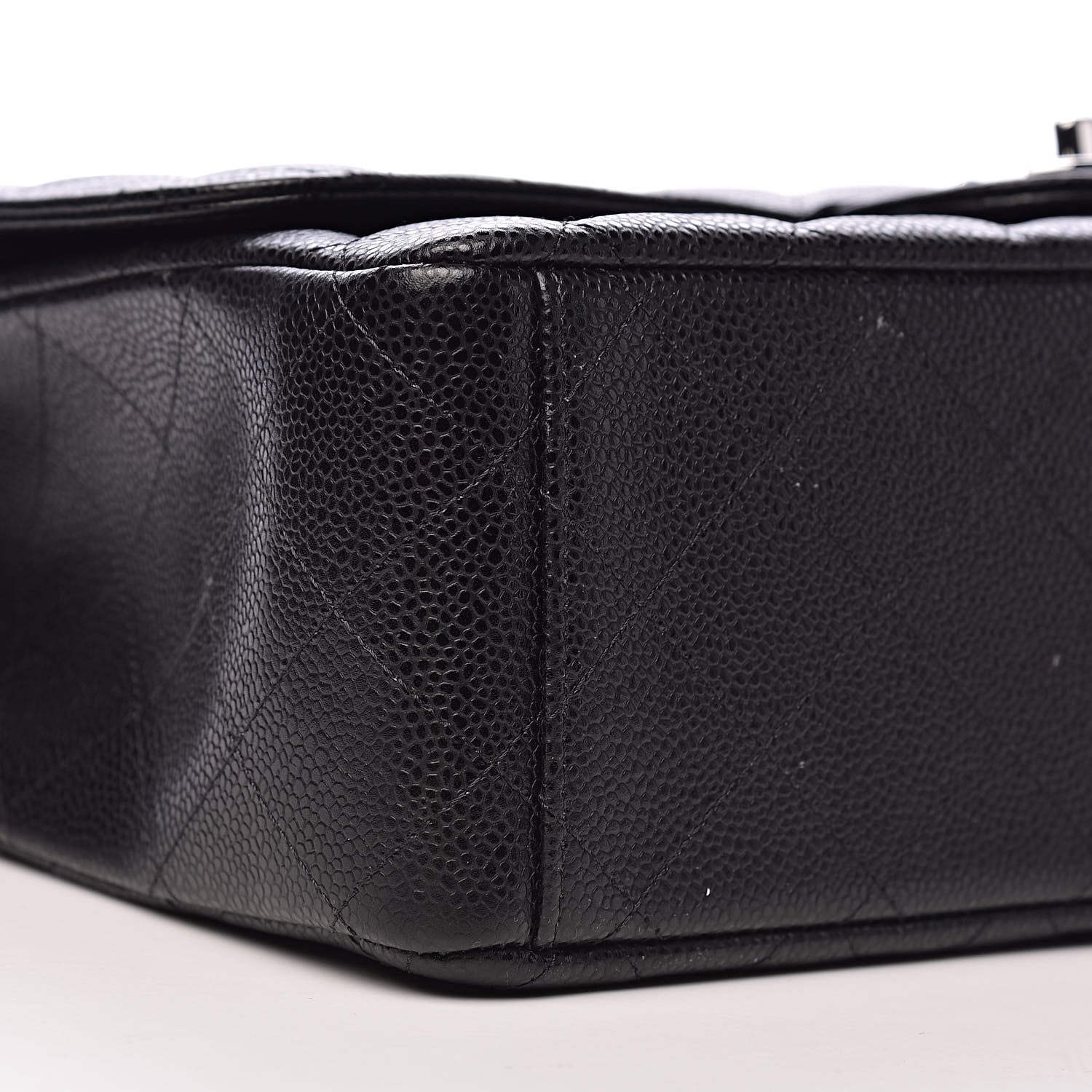Chanel Caviar Quilted Maxi Double Flap Black 8 of 12