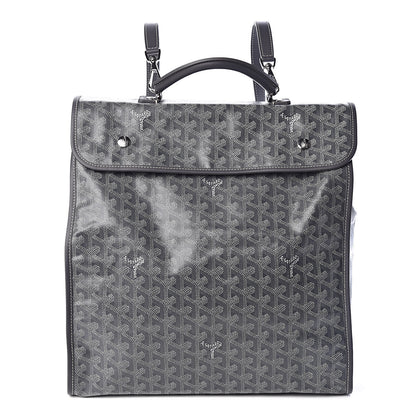Goyard Goyardine Saint Leger Soft Briefcase Backpack Grey 1 of 9