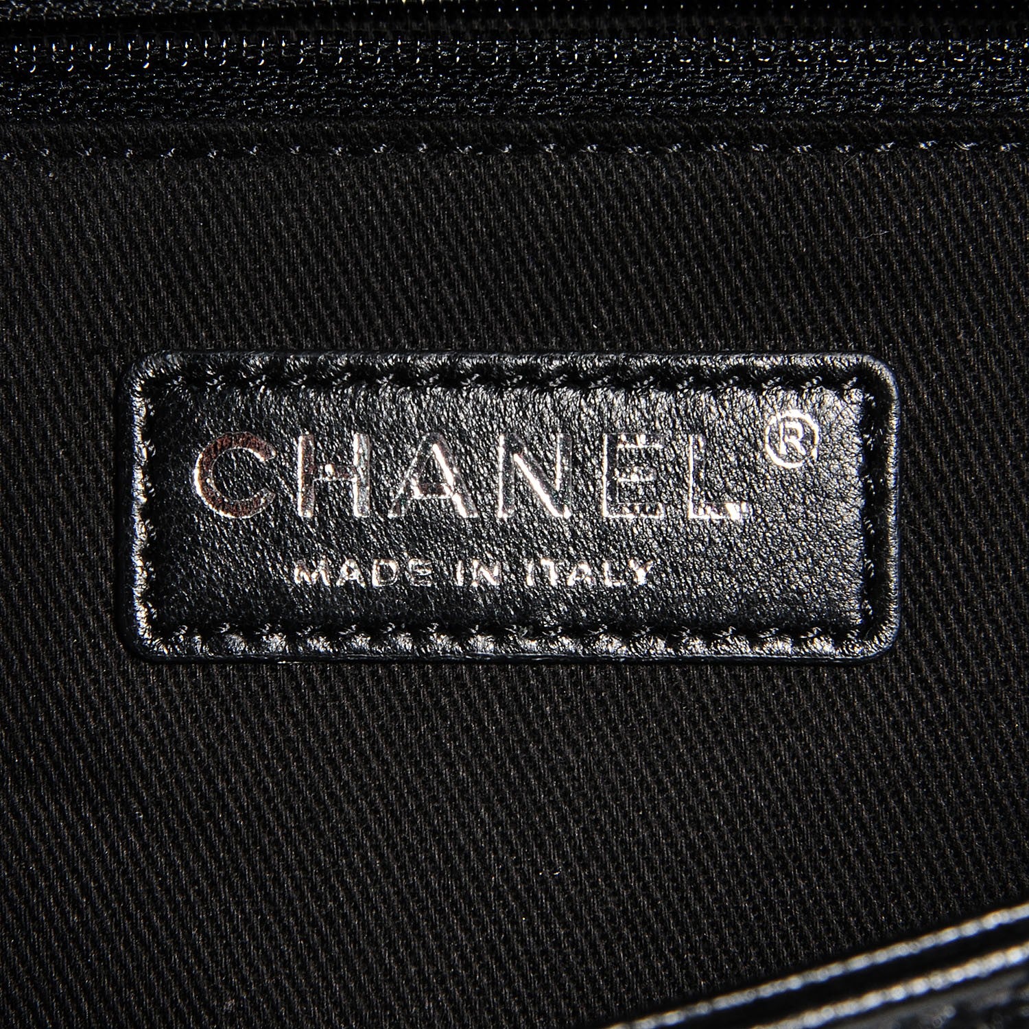 Chanel Metallic Goatskin Medium City Rock Flap Black 8 of 9