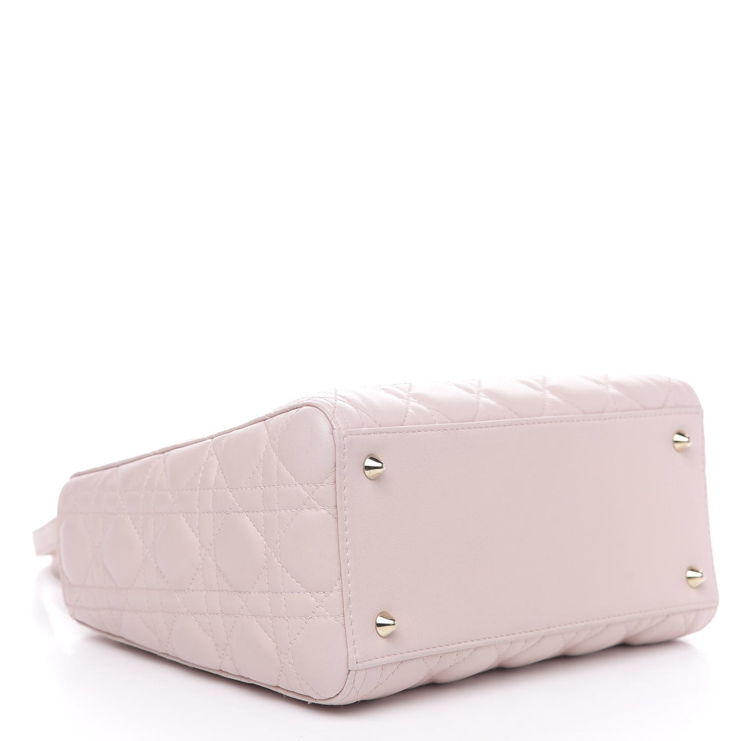 Lambskin Cannage Medium Lady Dior Light Pink