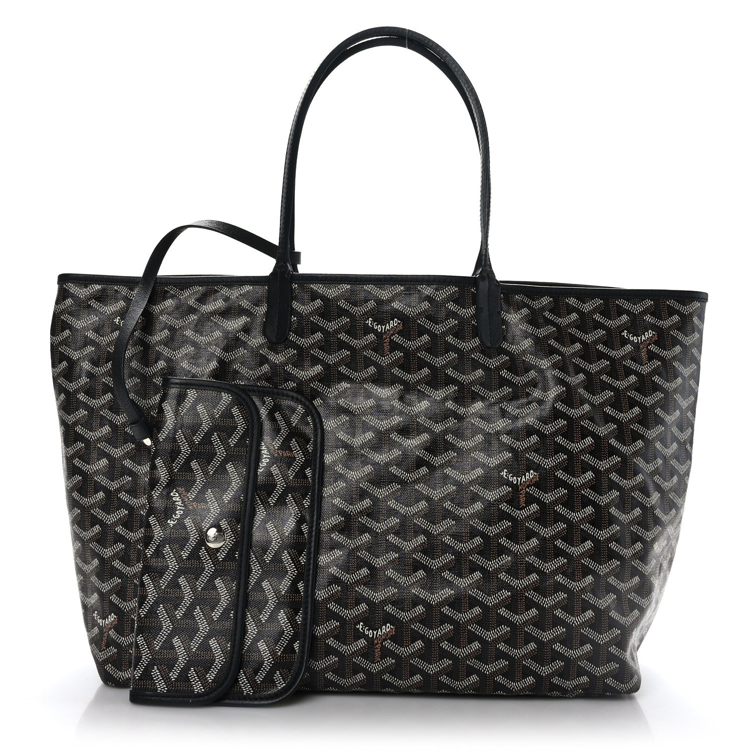 Goyard Goyardine Saint Louis PM Black 1 of 9
