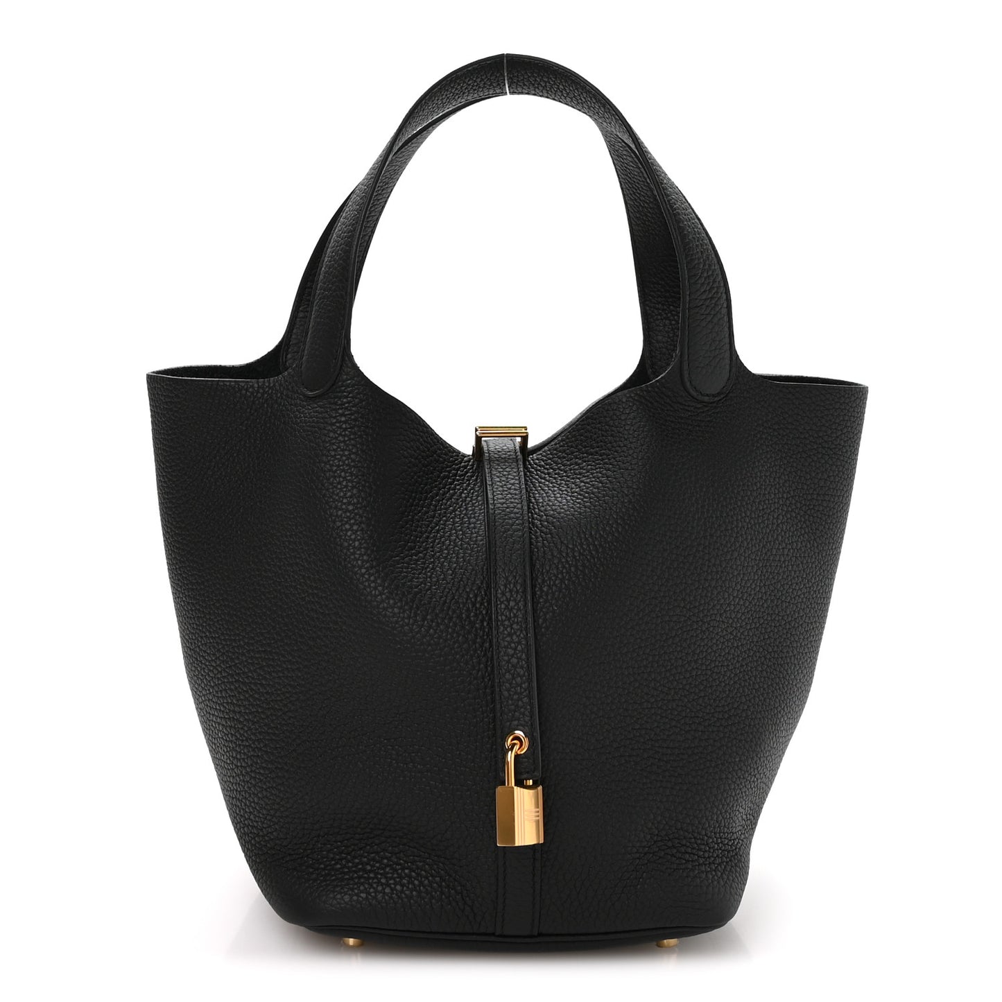 Taurillon Clemence Picotin Lock 22 MM Black