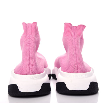 Balenciaga Neoprene Knit Womens Speed Sneakers 36 Pink White Black 7 of 10