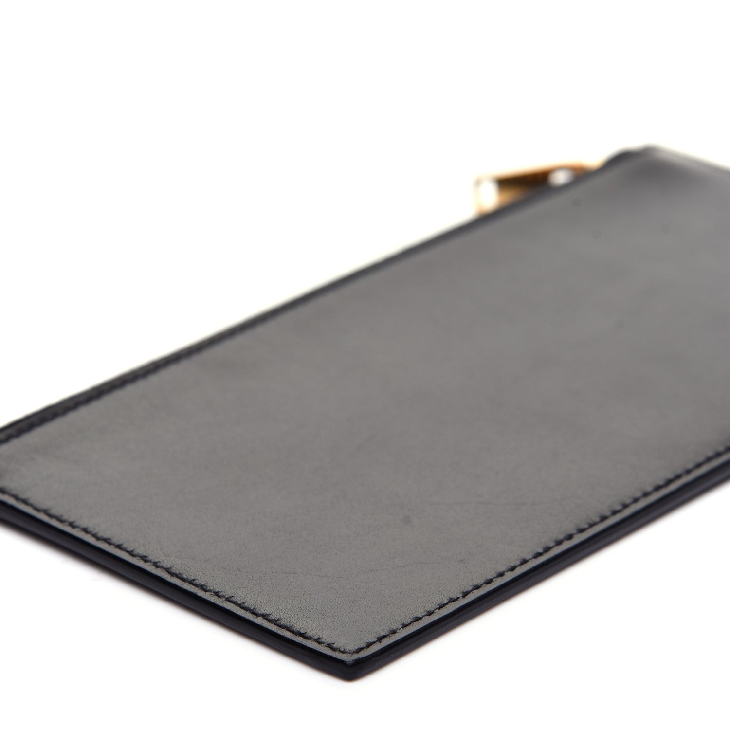 Saint Laurent Calfskin 4 Fragments Zip Pouch Black 6 of 9