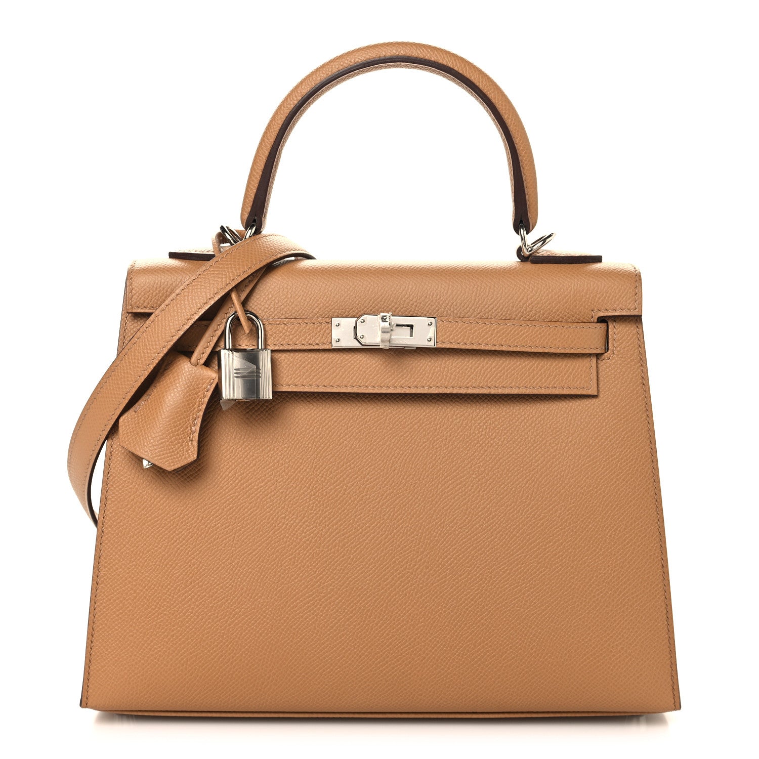 Hermes Epsom Kelly Sellier 25 Biscuit 1 of 13