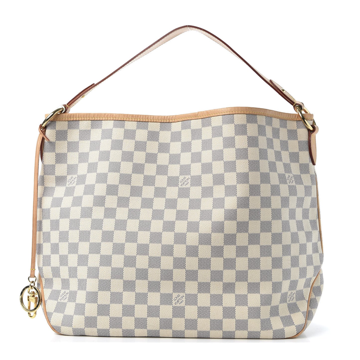 Damier Azur Delightful MM Rose Ballerine
