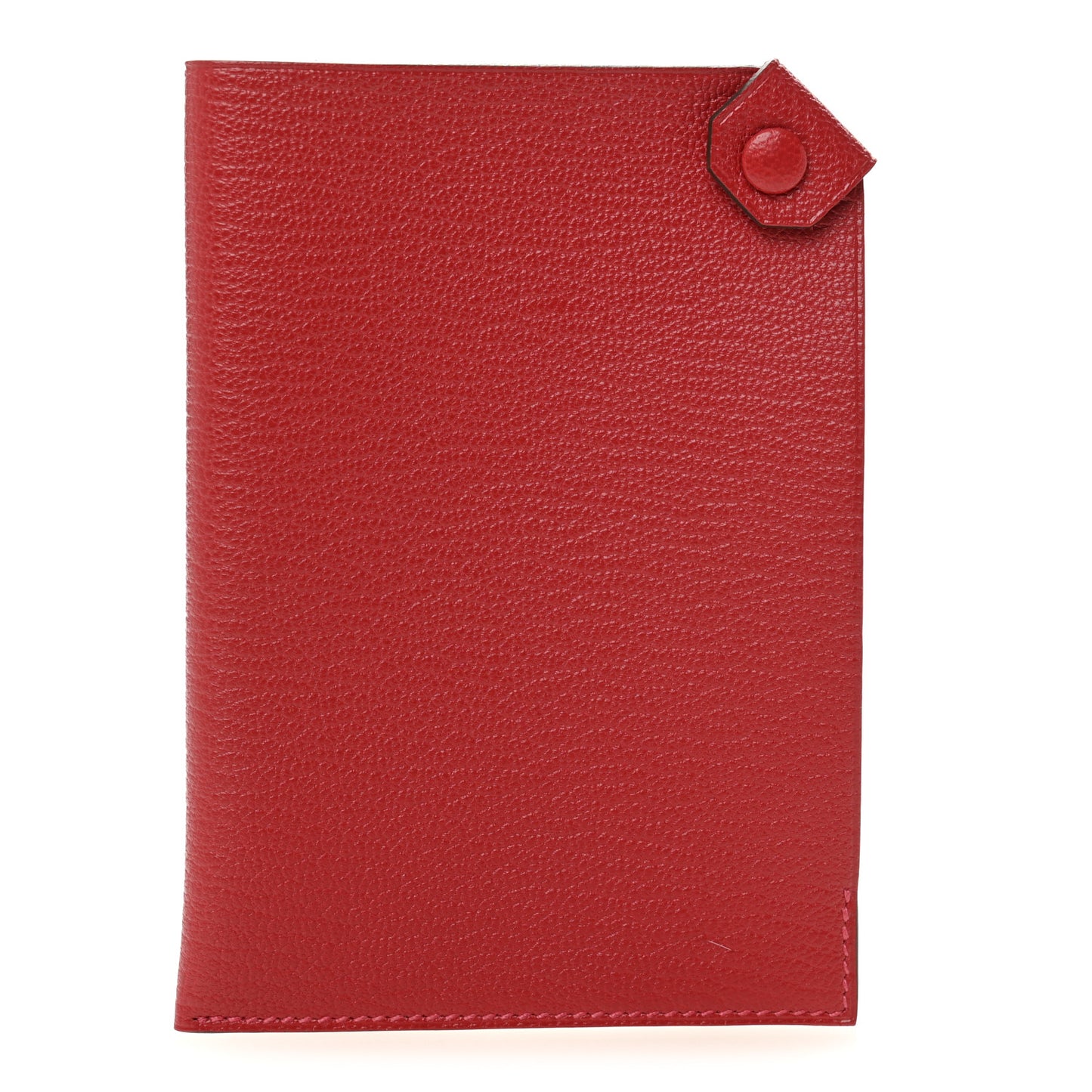 Chevre Mysore Tarmac PM Passport Holder Rouge Casaque