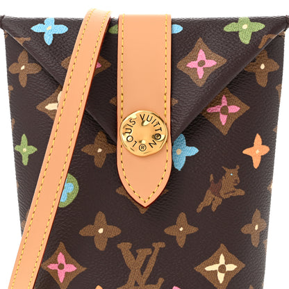 Louis Vuitton X TYLER THE CREATOR Monogram Craggy Envelope Pouch Chocolate 7 of 9