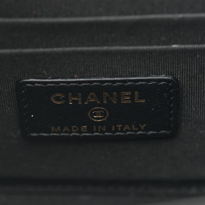 Chanel Lambskin Quilted Mini Trendy CC Chain Wallet Black 6 of 11