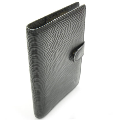 Louis Vuitton Epi Small Ring Agenda Notepad Pen Black 3 of 8