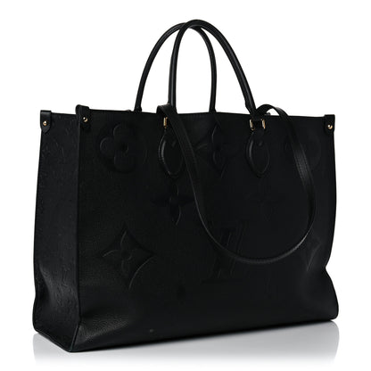 Louis Vuitton Empreinte Monogram Giant Onthego GM Black 3 of 29