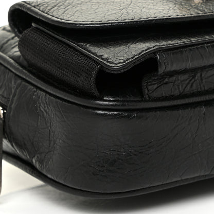Gucci Fluffy Calfskin Mini Morpheus Belt Bag 90 36 Black 9 of 11
