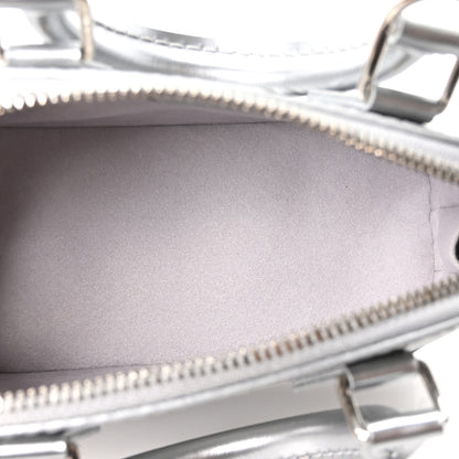 Louis Vuitton Epi Nano Alma Metallic Silver 5 of 10