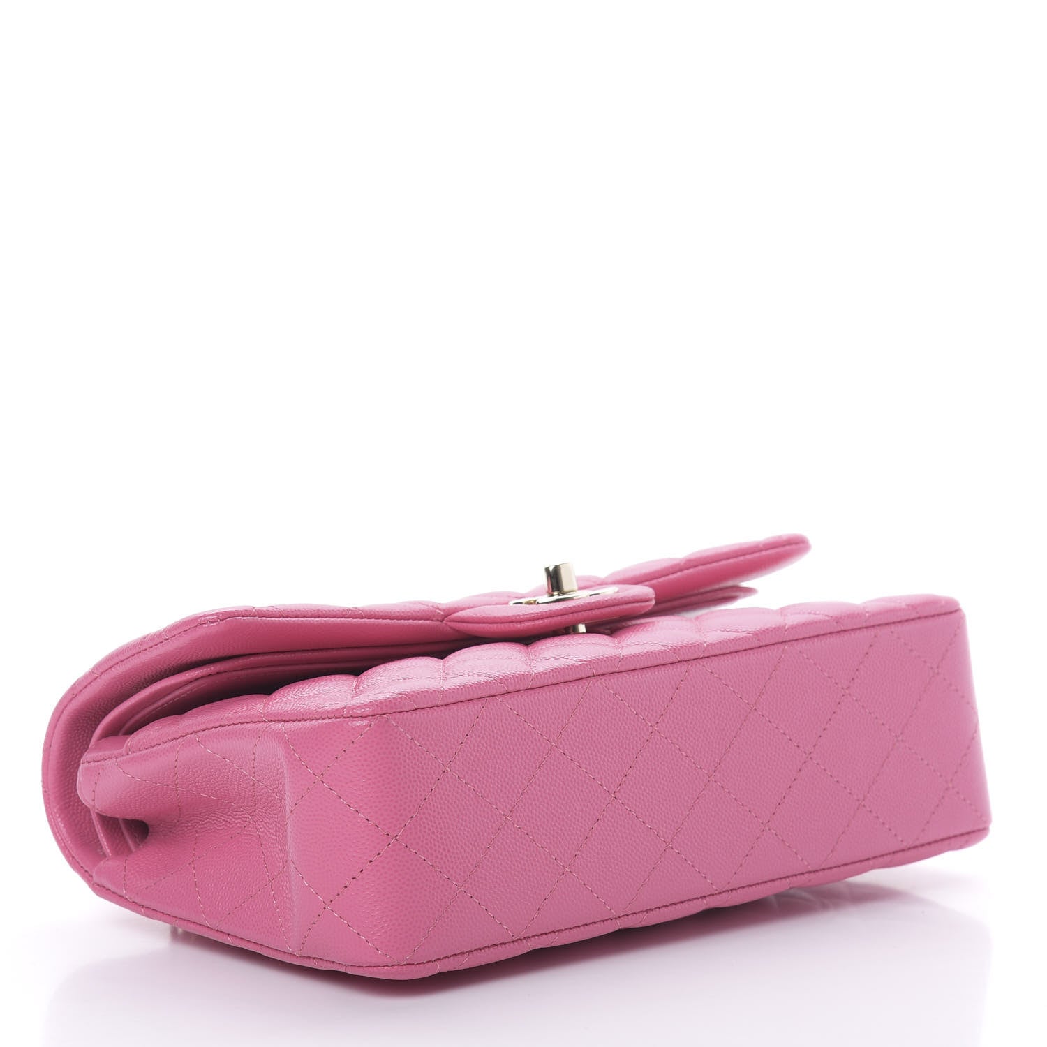 Chanel Caviar Quilted Small Double Flap Pink 4 of 11