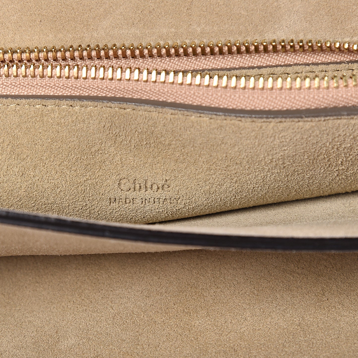 Calfskin Suede Medium Faye Shoulder Bag Motty Grey