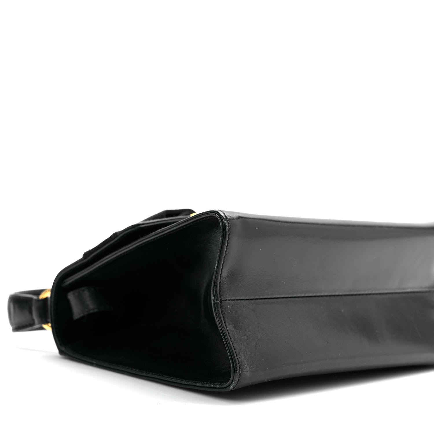 Salvatore Ferragamo Calfskin Vera Bow Mini Top Handle Crossbody Bag Navy 7 of 9