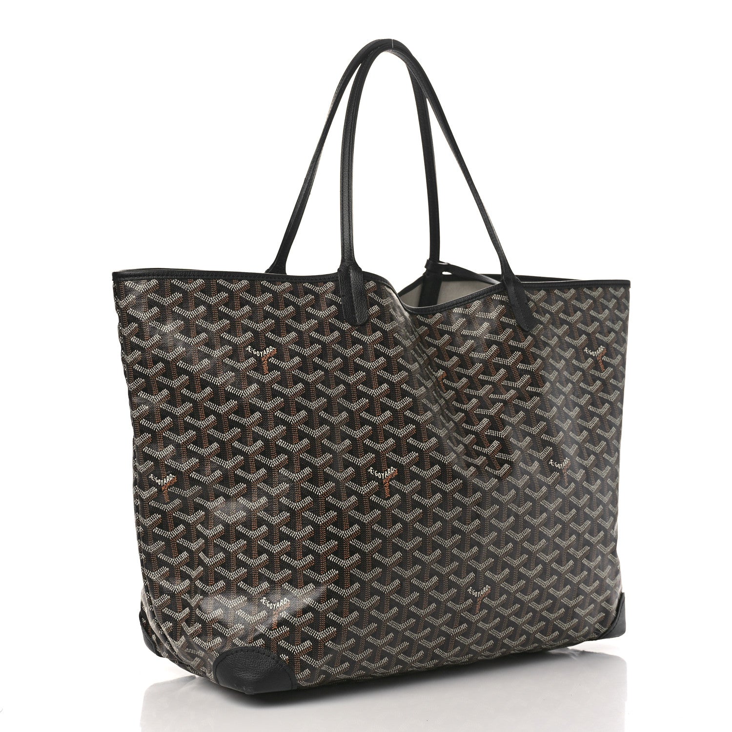 Goyard Goyardine Saint Louis GM Black 4 of 8