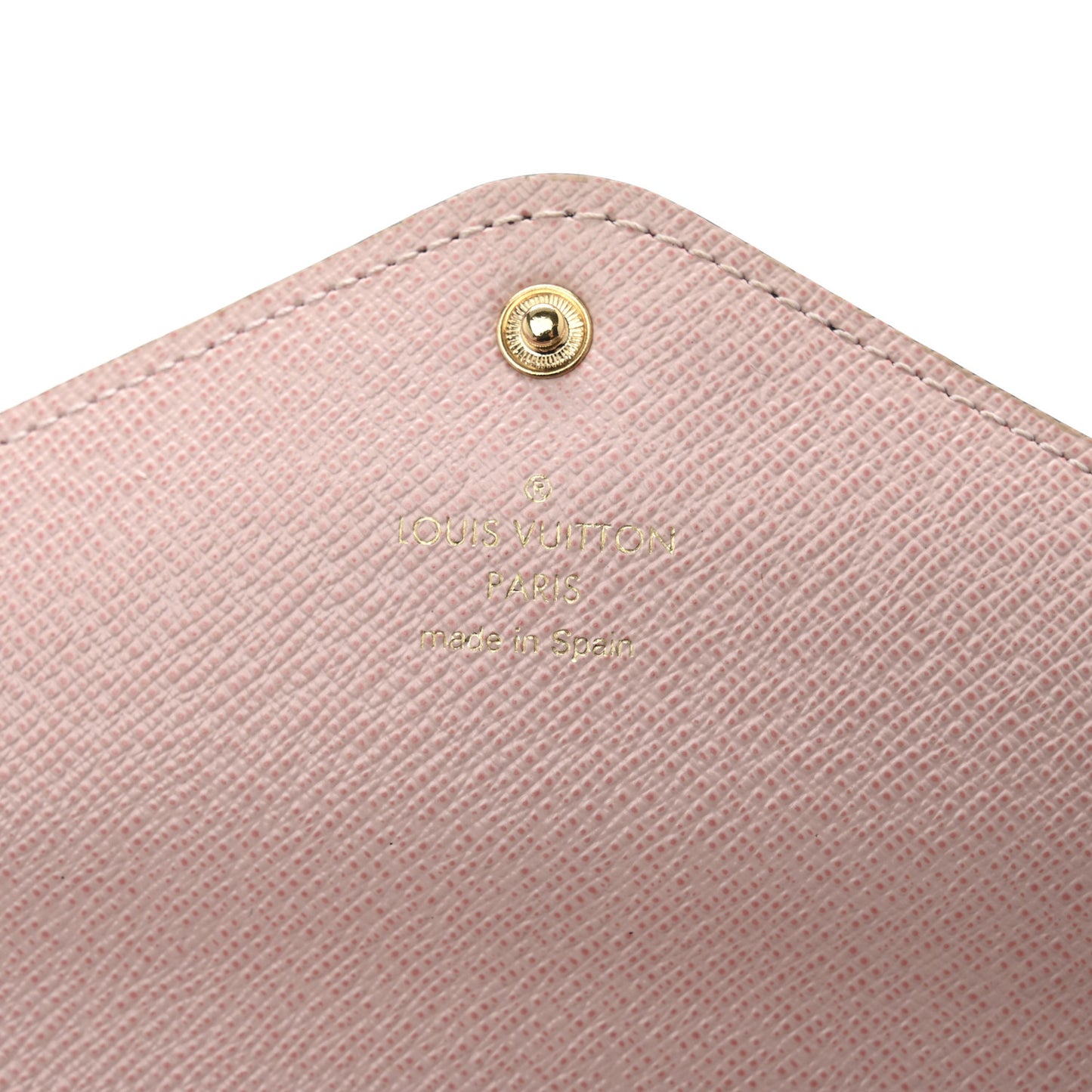 Monogram Josephine Wallet Rose Ballerine