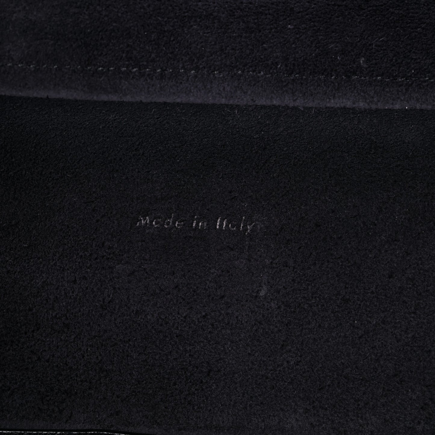 Grained Calfskin Small Belt Bag Black