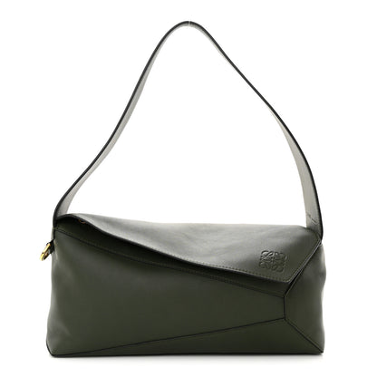 Loewe Calfskin Puzzle Hobo Avocado 1 of 9