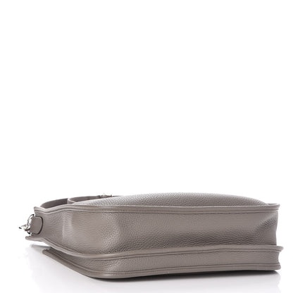 Hermes Taurillon Clemence Evelyne III PM Etain 4 of 7