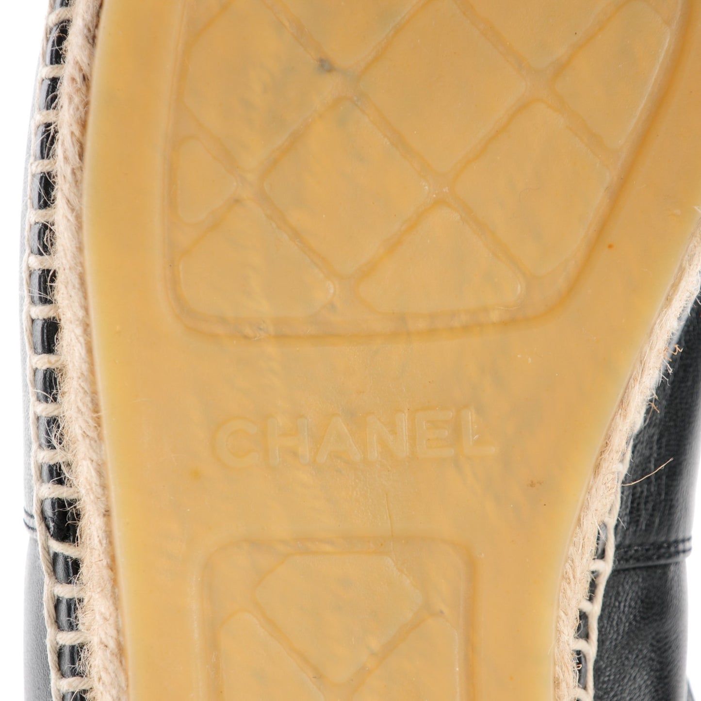 Lambskin CC Espadrilles 41 Black