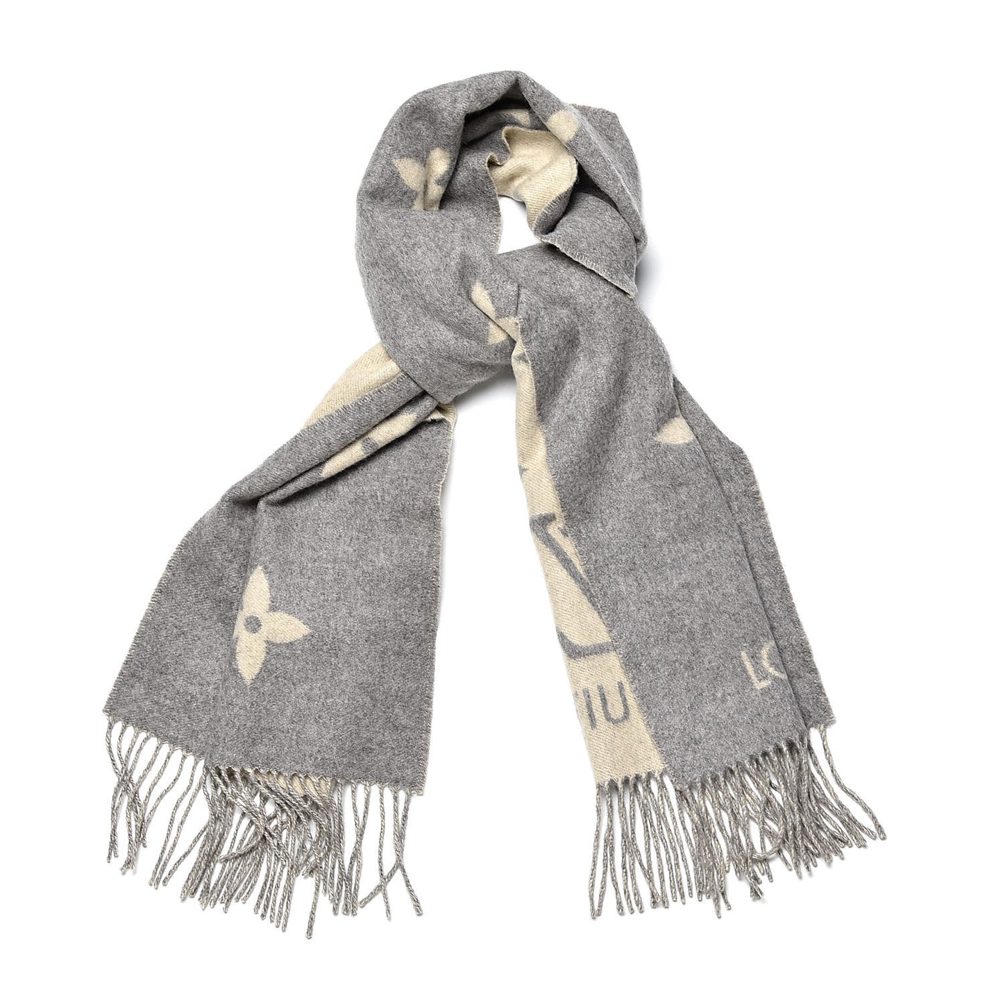 Cashmere Monogram Reykjavik Scarf