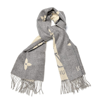Louis Vuitton Cashmere Monogram Reykjavik Scarf 1 of 5