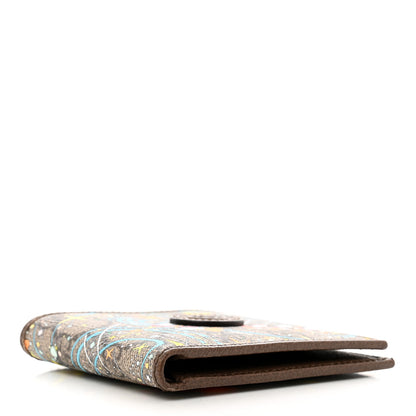 Gucci X DISNEY GG Supreme Monogram Donald Duck Interlocking G Wallet Beige Multicolor 4 of 7