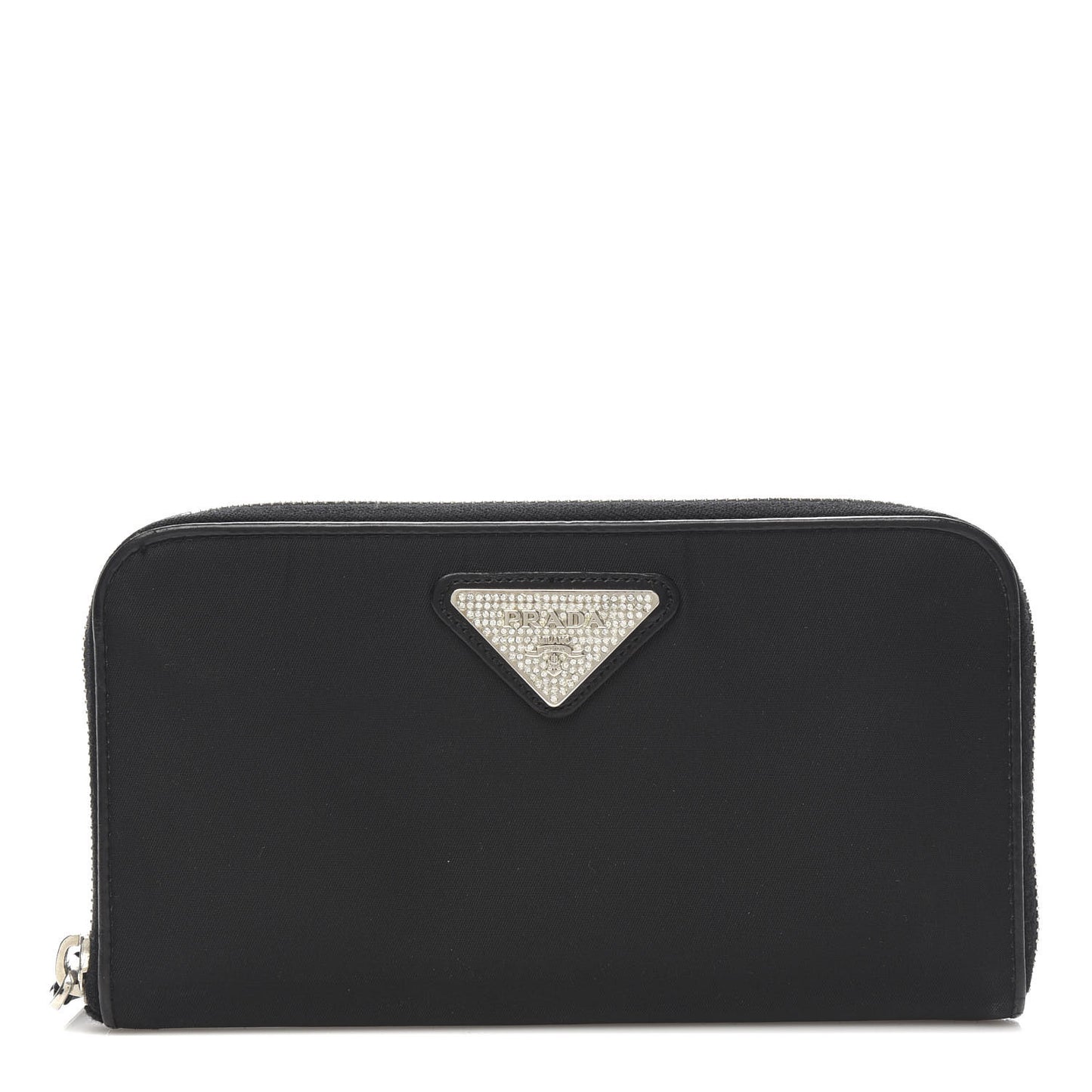 Tessuto Light Nylon Zip Around Wallet Black