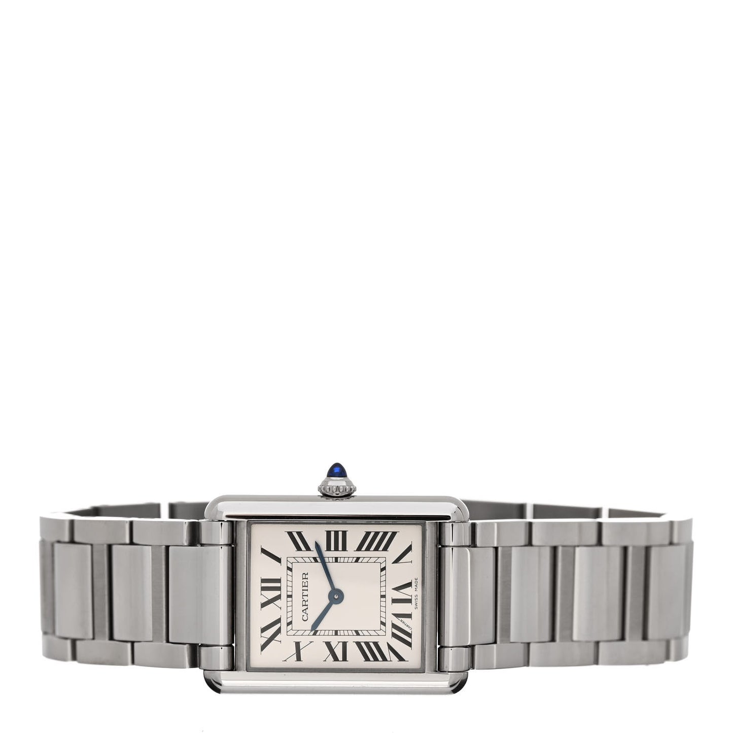 Stainless Steel 25mm Must de Cartier Tank Quartz Watch