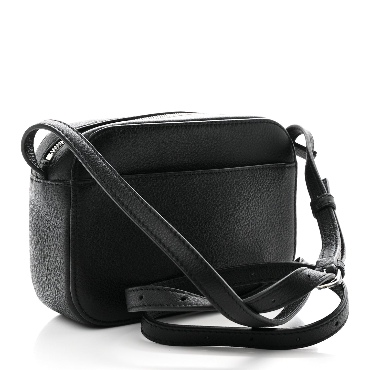 Calfskin Logo XS Everyday Camera Bag Black