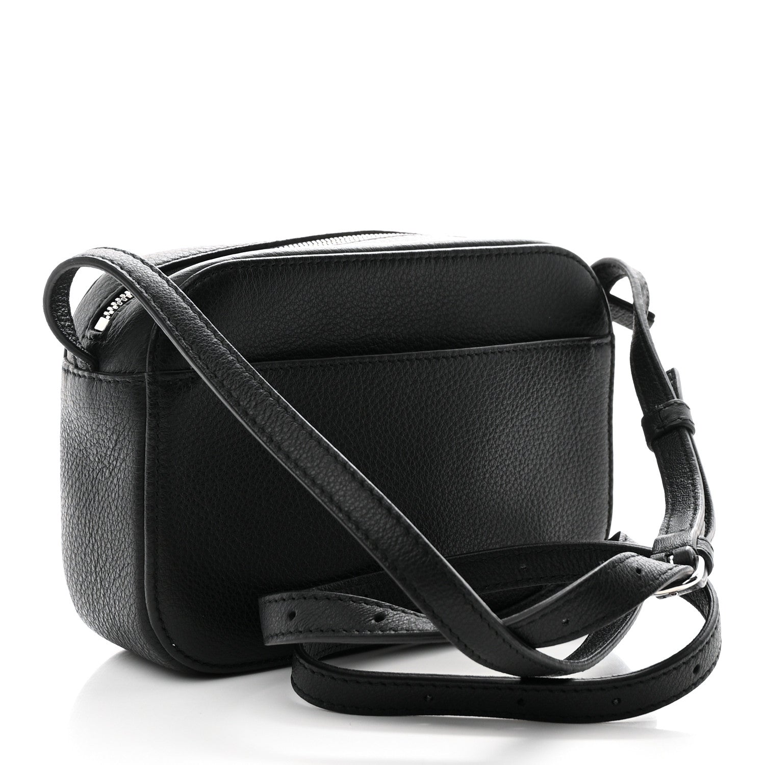 Balenciaga Calfskin Logo XS Everyday Camera Bag Black 3 of 11