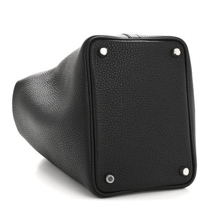 Hermes Taurillon Clemence Picotin Lock 18 PM Black 4 of 11