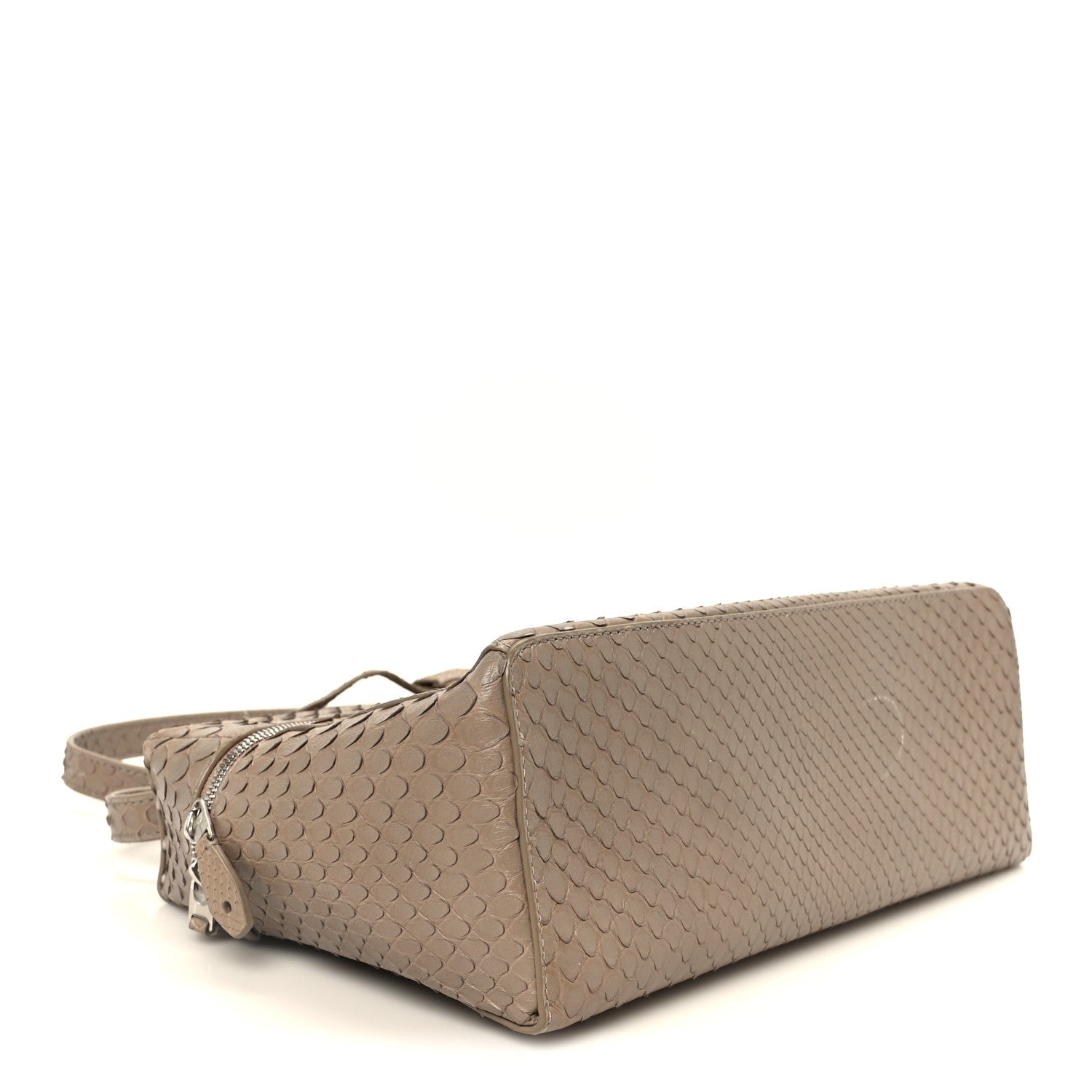 Loro Piana Matte Snakeskin Extra Pocket L27 Grey 1840998