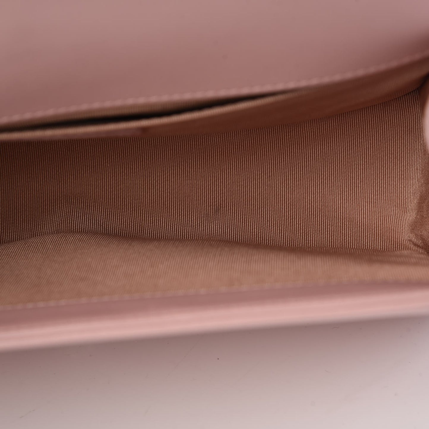 Calfskin Quilted Medium Boy Flap Light Pink