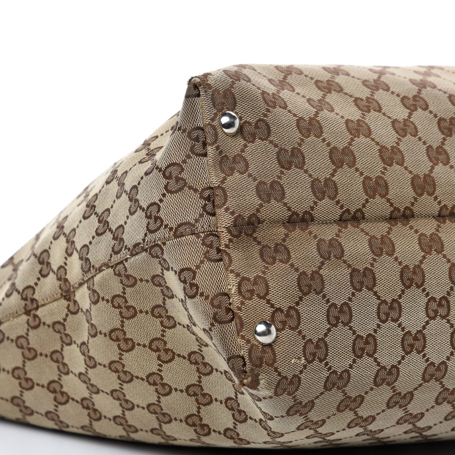 Gucci Monogram Medium Icon Bit Tote Dark Brown 6 of 14