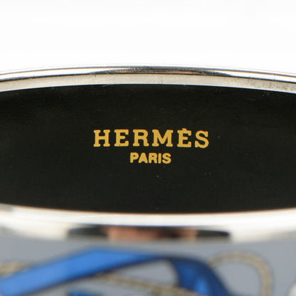 Hermes Enamel Printed Wide Bracelet 65 4 of 6