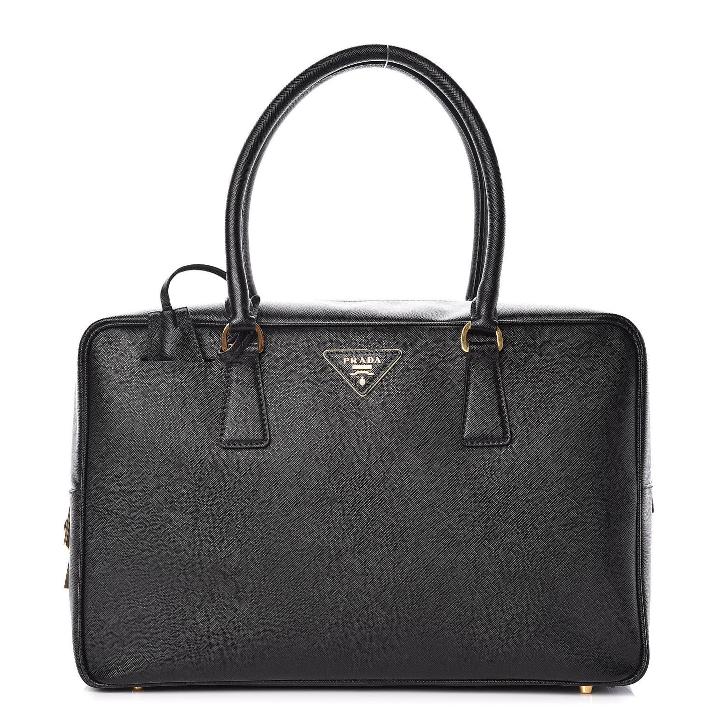 Saffiano Lux Bauletto Nero Black