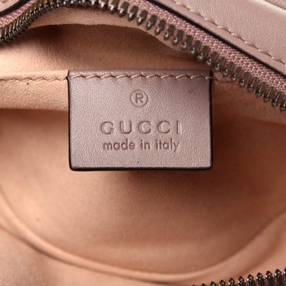 Gucci Calfskin Matelasse GG Marmont Belt Bag 95 38 Porcelain Rose 6 of 13