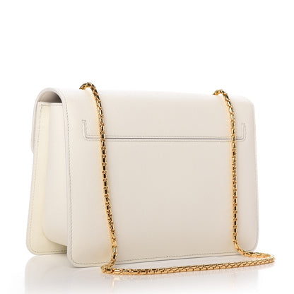 Tom Ford Grained Calfskin Medium Sienna Shoulder Bag Chalk 3 of 9