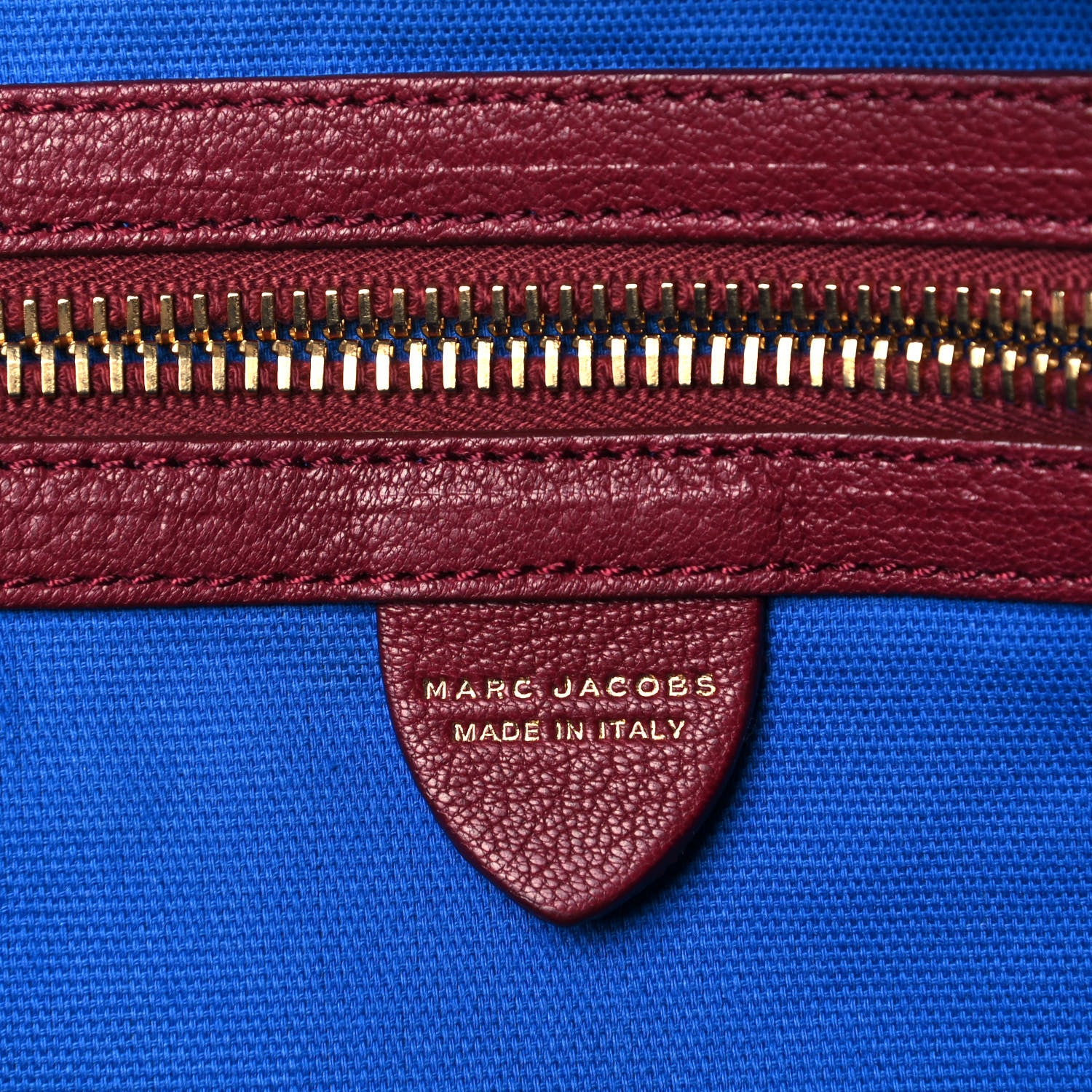 Marc Jacobs Calfskin Venetia Satchel Burgundy 6 of 8