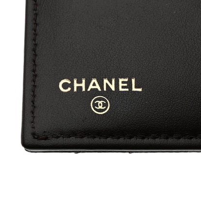 Chanel Caviar Quilted Medium Flap Wallet Dark Purple 6 of 8