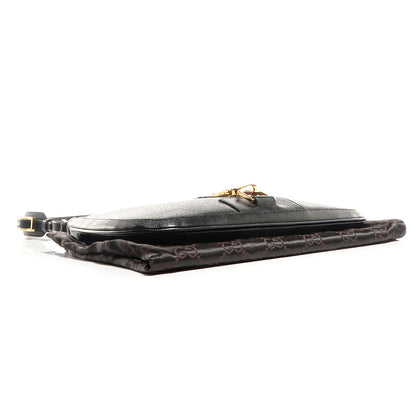 Gucci Leather Medium Hobo Black 4 of 7