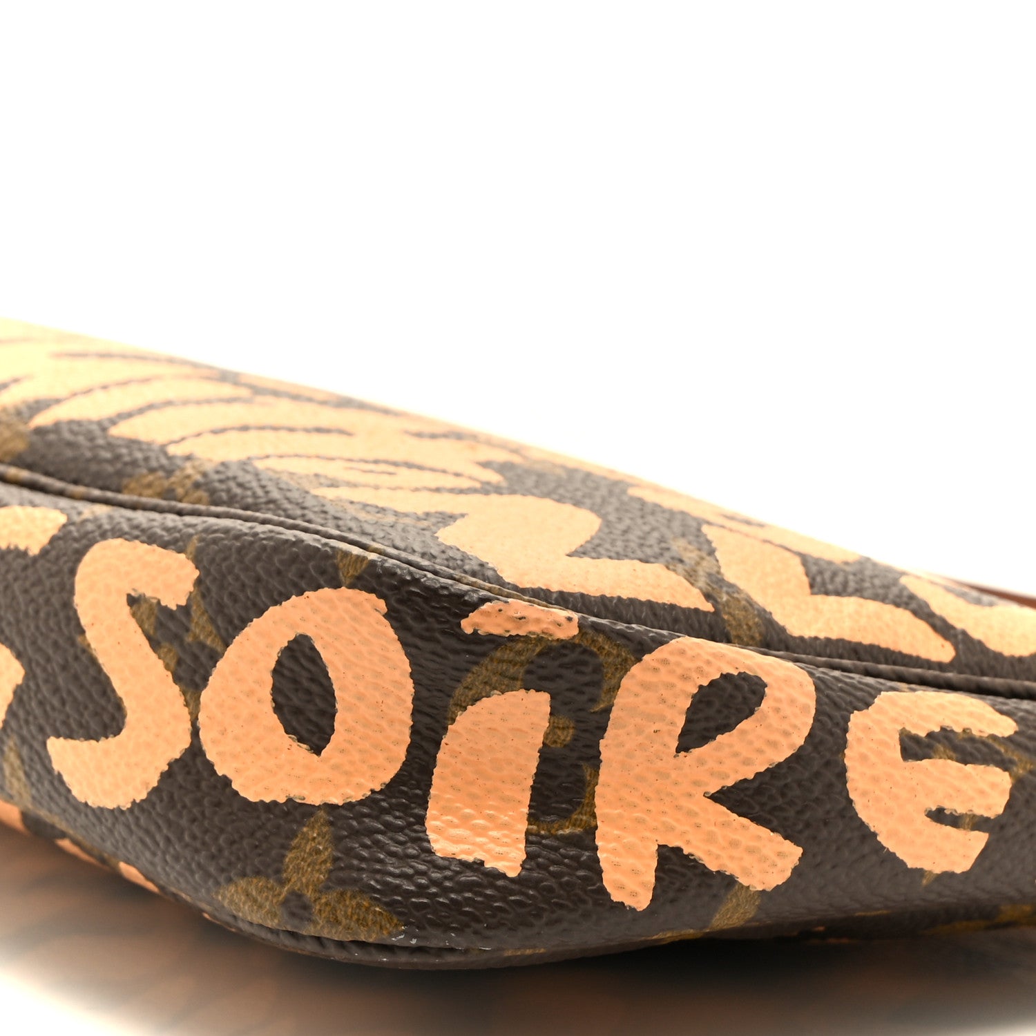 Louis Vuitton Monogram Graffiti Pochette Accessories Peach 10 of 10