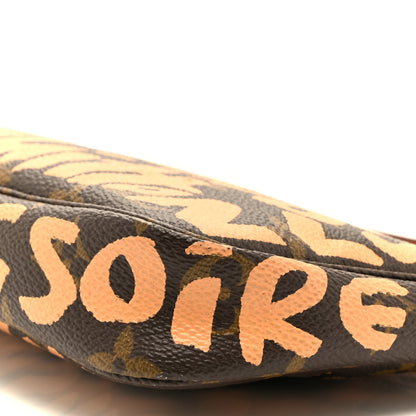 Louis Vuitton Monogram Graffiti Pochette Accessories Peach 10 of 10