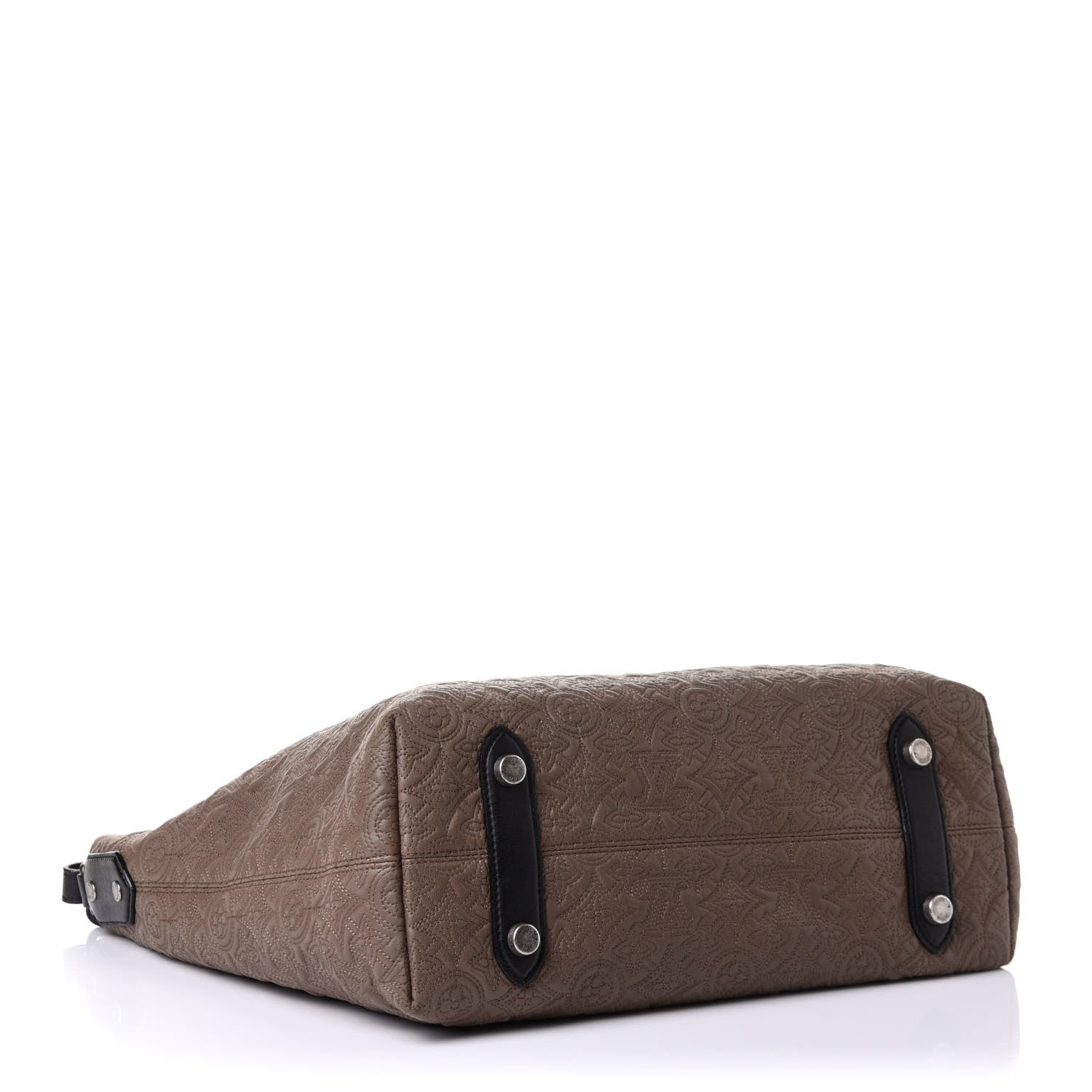 Louis Vuitton Lambskin Antheia Hobo PM Olive 4 of 10
