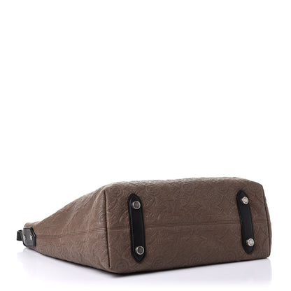Louis Vuitton Lambskin Antheia Hobo PM Olive 4 of 10
